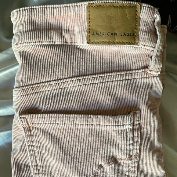✨AMERICAN EAGLE Pink Corduroy Pants - Picture 2 of 4